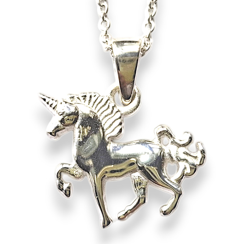 Sterling Silver Unicorn Pendant Necklace Sterling Silver Unicorn Pendant Necklace