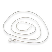 Sterling Silver Snake Chain 18"