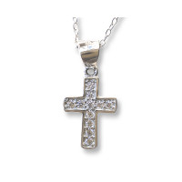 Sterling Silver Cross Pendant Necklace
