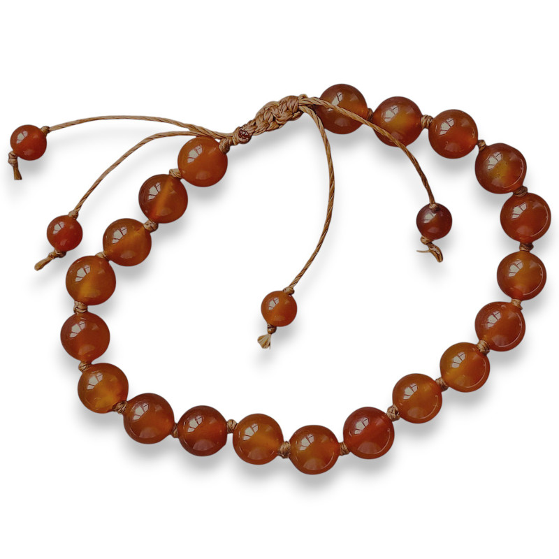 Carnelian Bracelet 8mm Carnelian Bracelet 8mm