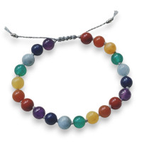 Chakra Stones Bracelet 8mm