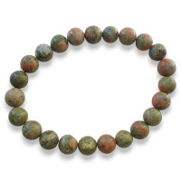 Unakite Bracelet 8mm