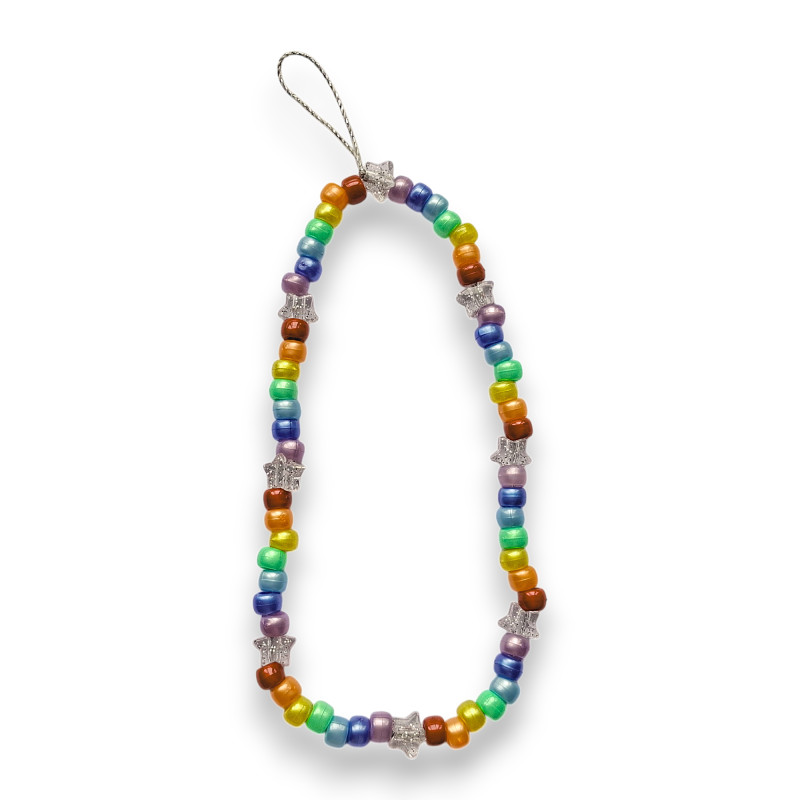 Rainbow Glitter Stars Phone Charm Rainbow Glitter Stars Phone Charm