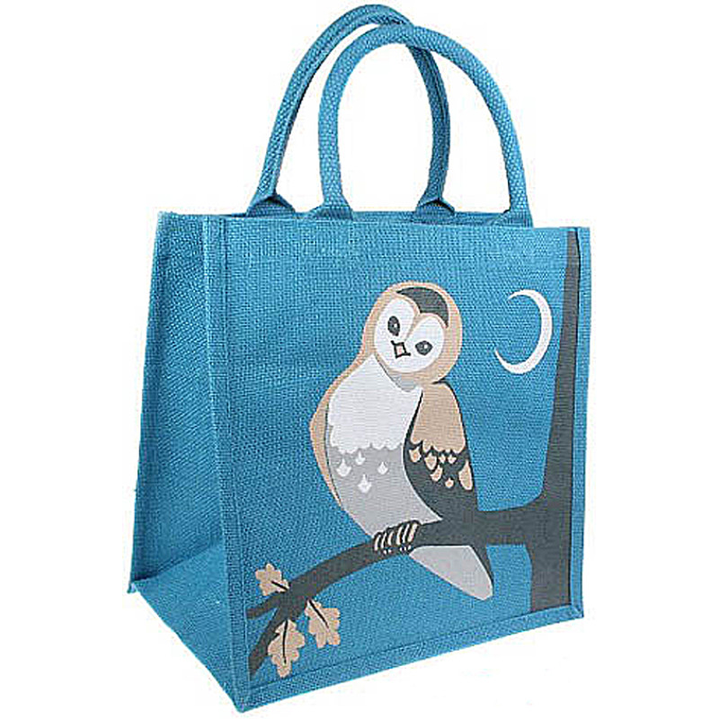 Jute Bag - Owl Jute Bag - Owl