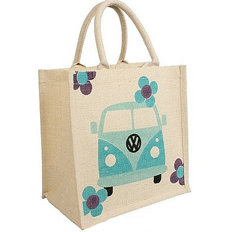 Eco Shopper Jute Bag - Camper Van Eco Shopper Jute Bag - Camper Van
