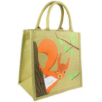 Jute Bag - Squirrel