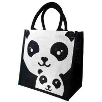 Jute Bag - Panda 