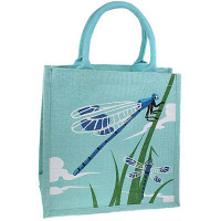 Jute Bag - Dragonflies