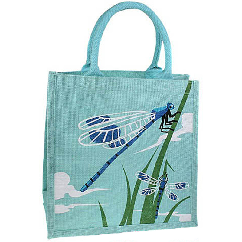 Jute Bag - Dragonflies Jute Bag - Dragonflies