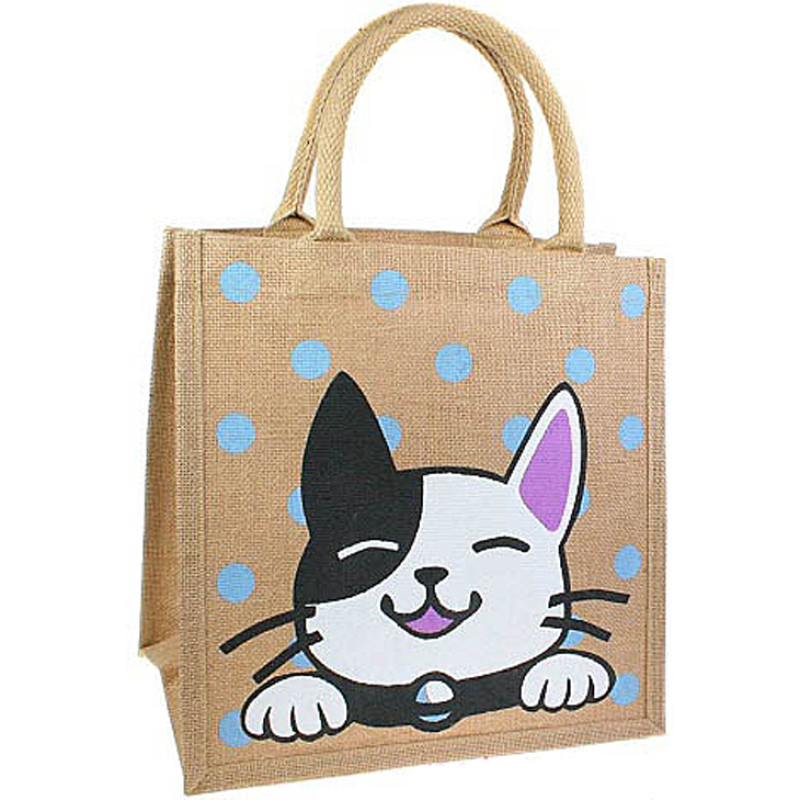 Cat Jute Bag Cat Jute Bag