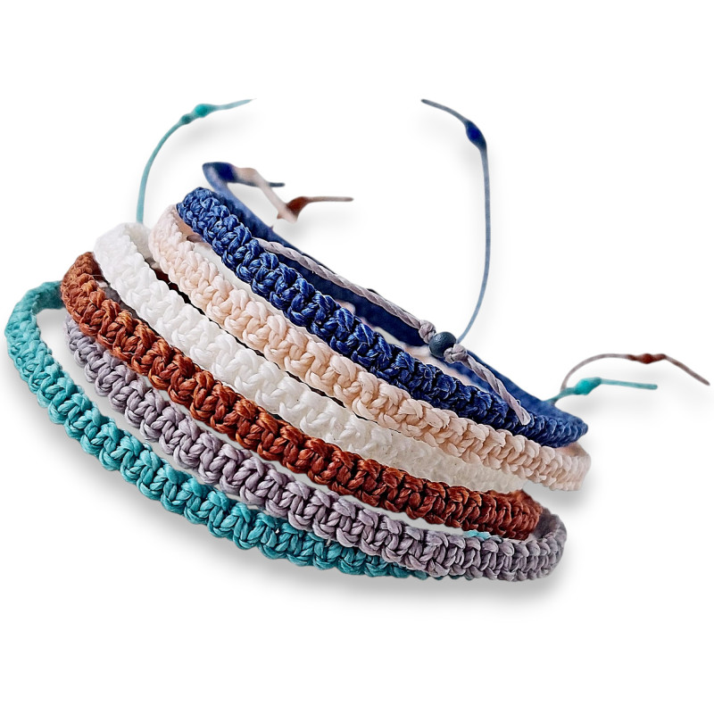 Waxed Cord Bracelet with Single Cord Waxed Cord Bracelet with Single Cord