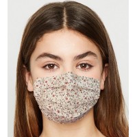 Face Mask Pleated Cotton 