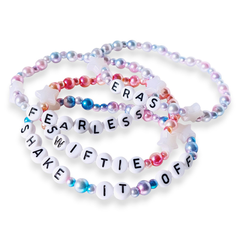 Personalised Bracelet Acrylic Beads Personalised Bracelet Acrylic Beads