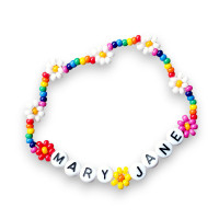 Personalised Daisy Chain Bracelet