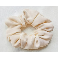Scrunchie - Champagne Velvet Satin