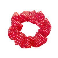 Scrunchie - Red Polka Dots 