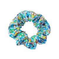 Scrunchie - Owls Print Cotton