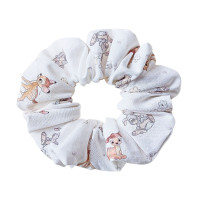 Scrunchie - Deer Rabbits Print Cotton