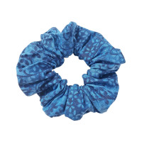 Scrunchie - Blue Batik