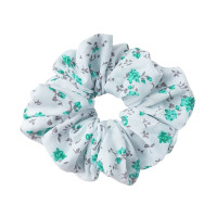 Floral Scrunchie - Ditsy Turquoise