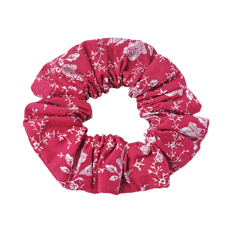 Burgundy Scrunchie