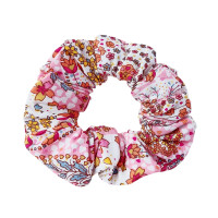 Scrunchie - Hearts and Flowers