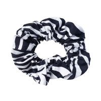 Zebra Animal Print Scrunchie
