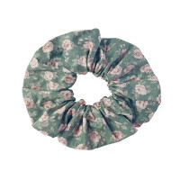Scrunchie - Green Floral