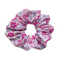 Scrunchie - Cerise Pink Floral