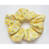 Scrunchie - Yellow Floral