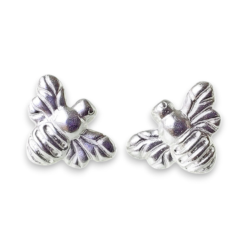 Bee Silver Stud Earrings Bee Silver Stud Earrings